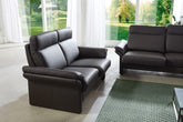 Sofa München Dickleder brown